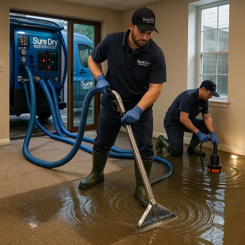 Water Extraction and Removal process in Shelter Island, NY